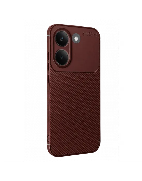 Xiaomi Poco X8 Pro Auto Focus Karbon Kapak - Bordo