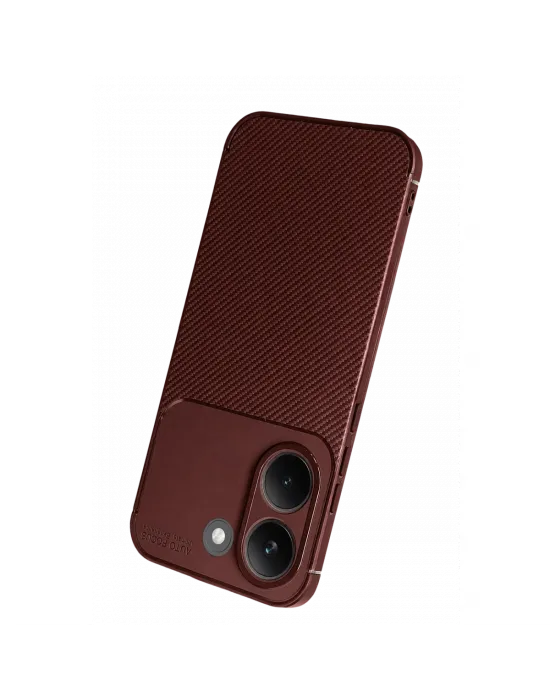 Xiaomi Poco X8 Pro Auto Focus Karbon Kapak - Bordo