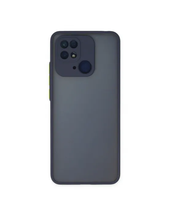 Xiaomi Redmi 10c Kılıf Montreal Silikon Kapak - Lacivert