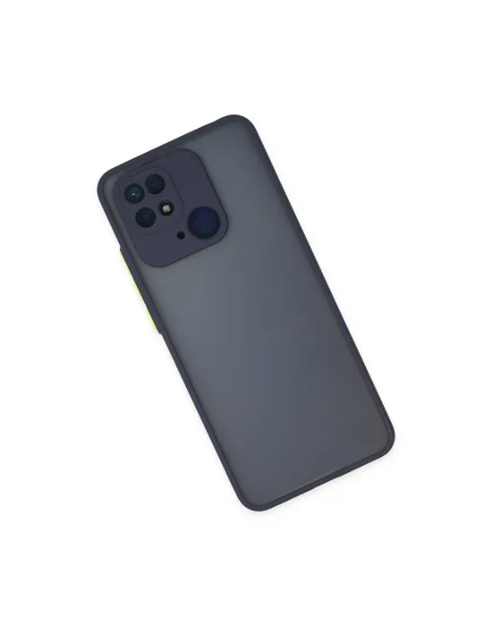 Xiaomi Redmi 10c Kılıf Montreal Silikon Kapak - Lacivert
