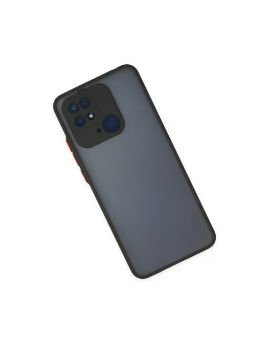 Xiaomi Redmi 10c Kılıf Montreal Silikon Kapak - Siyah