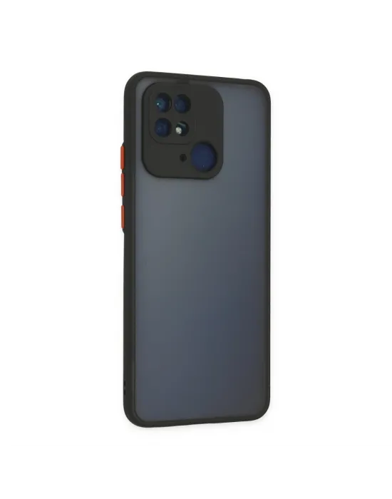 Xiaomi Redmi 10c Kılıf Montreal Silikon Kapak - Siyah