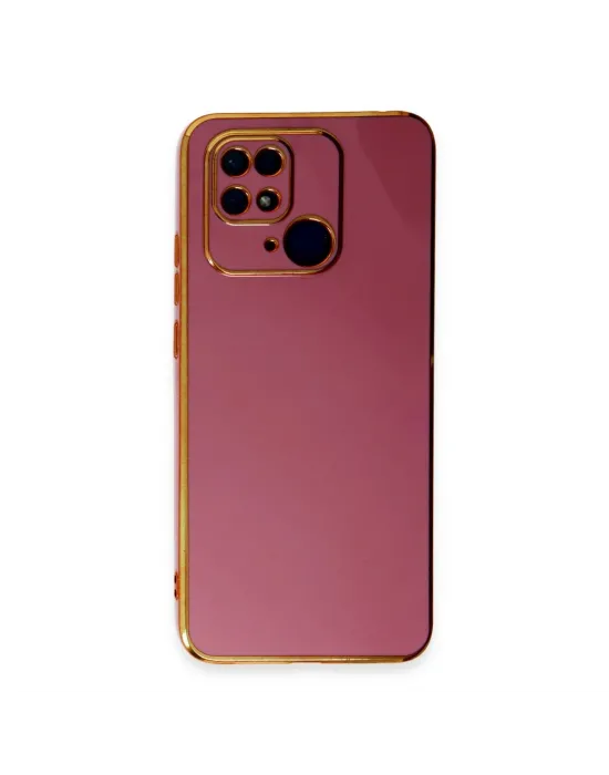Xiaomi Redmi 10c Kılıf Volet Silikon - Kırmızı