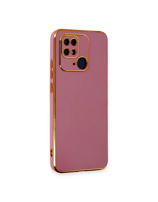 Xiaomi Redmi 10c Kılıf Volet Silikon - Kırmızı