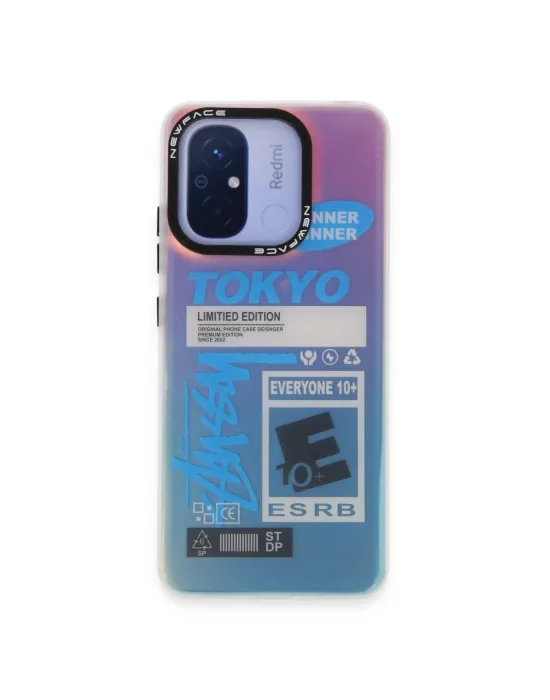 Xiaomi Redmi 12c Kılıf Estoril Desenli Kapak - Estoril - 1