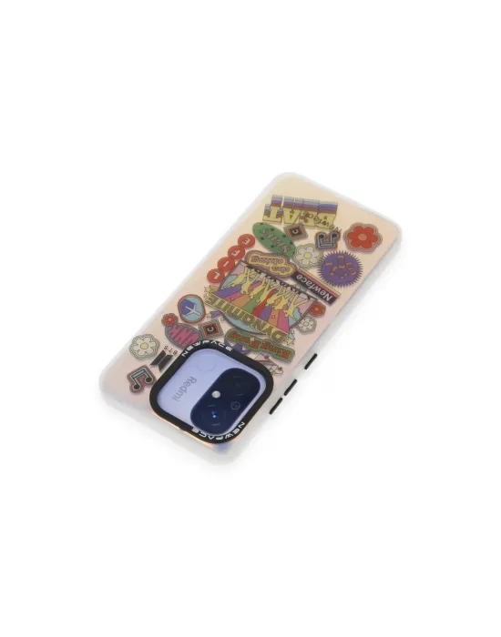 Xiaomi Redmi 12c Kılıf Estoril Desenli Kapak - Estoril - 14