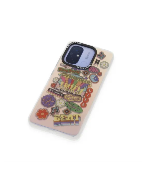 Xiaomi Redmi 12c Kılıf Estoril Desenli Kapak - Estoril - 14