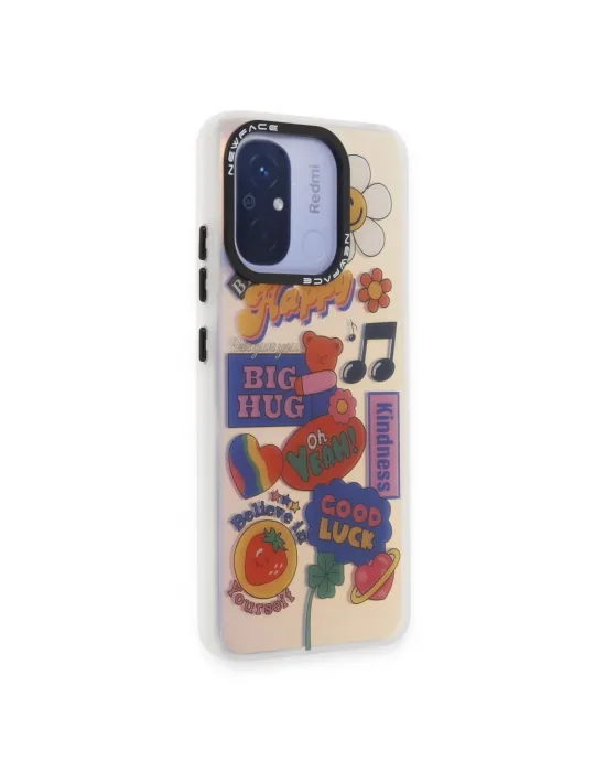 Xiaomi Redmi 12c Kılıf Estoril Desenli Kapak - Estoril - 15