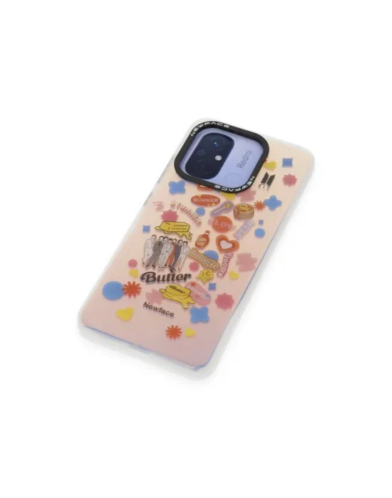 Xiaomi Redmi 12c Kılıf Estoril Desenli Kapak - Estoril - 16