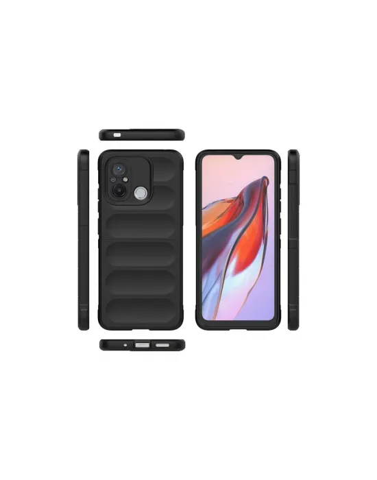 Xiaomi Redmi 12c Kılıf Optimum Silikon - Siyah