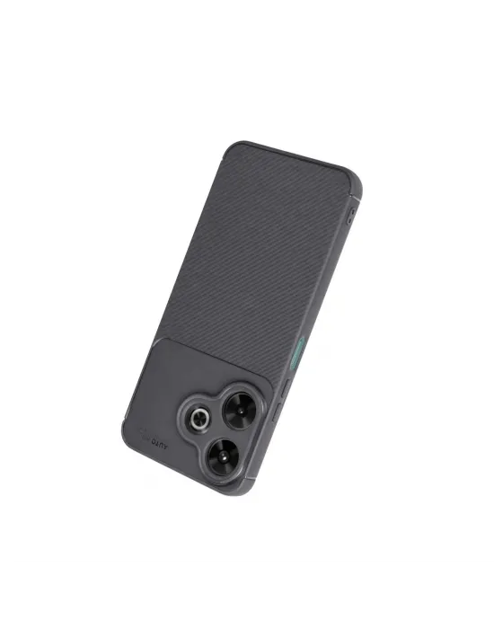 Xiaomi Redmi 13 4g Kılıf Auto Focus Karbon Kapak - Gri