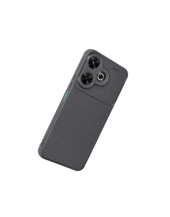 Xiaomi Redmi 13 4g Kılıf Auto Focus Karbon Kapak - Gri