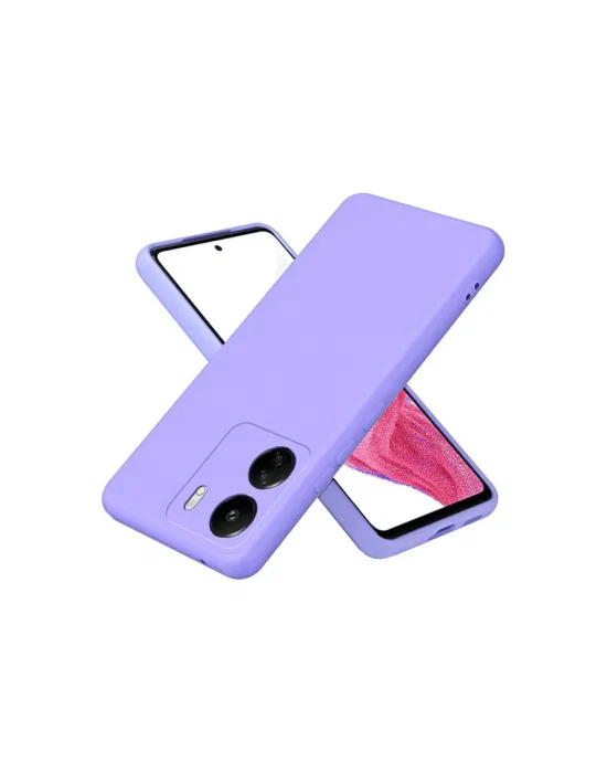 Xiaomi Redmi 13c Kılıf First Silikon - Lila