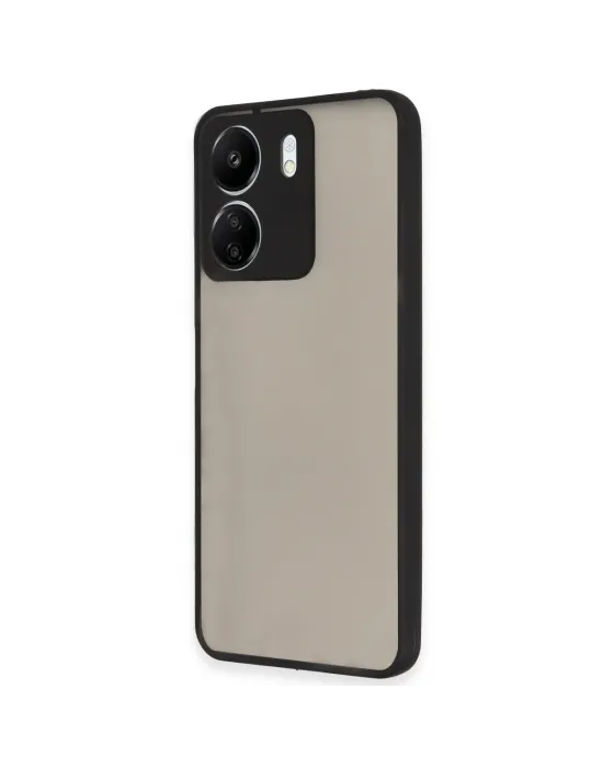Xiaomi Redmi 13c Kılıf Montreal Silikon Kapak - Siyah