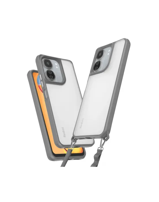 Xiaomi Redmi 13c Kılıf Penta Silikon Kılıf - Titan Gri