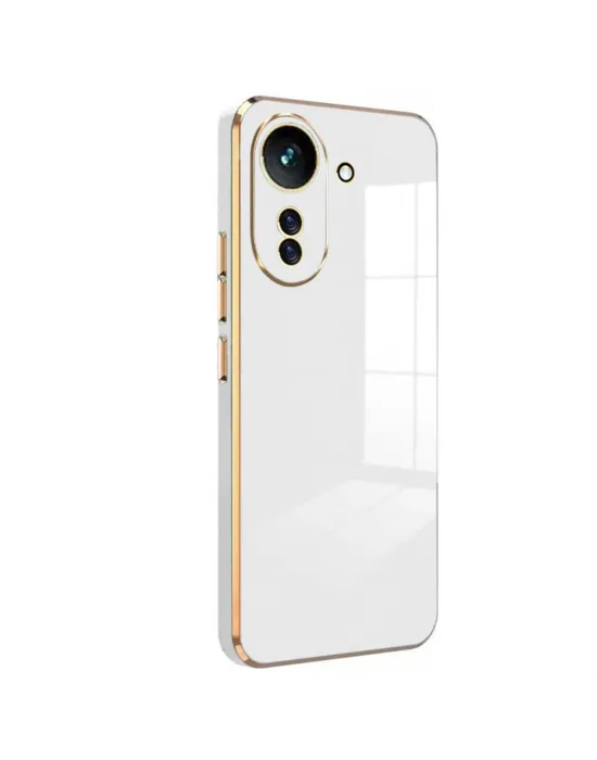 Xiaomi Redmi 13c Kılıf Volet Silikon - Beyaz