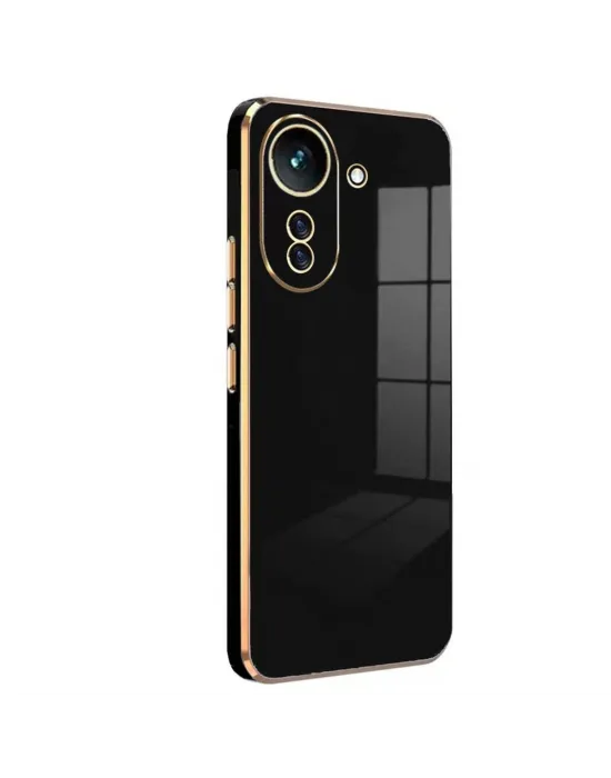 Xiaomi Redmi 13c Kılıf Volet Silikon - Siyah