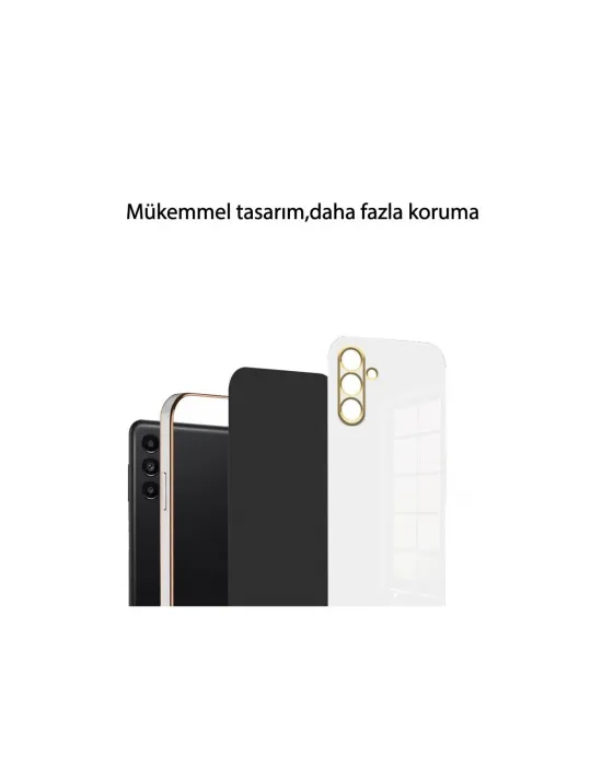 Xiaomi Redmi 13c Kılıf Volet Silikon - Siyah