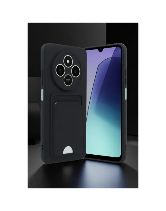 Xiaomi Redmi 14c Kelvin Kartvizitli Silikon - Açık Yeşil