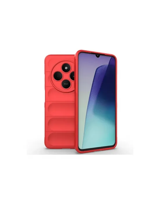 Xiaomi Redmi 14c Kılıf Optimum Silikon - Kırmızı