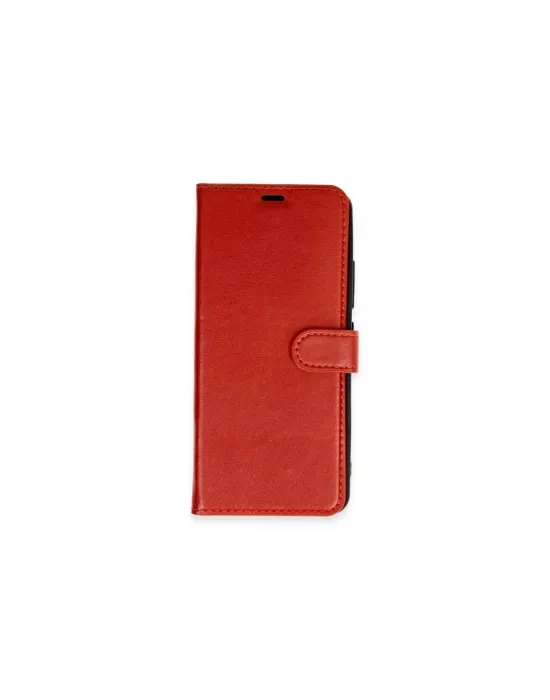 Xiaomi Redmi 14c Kılıf Trend S Plus Kapaklı Kılıf - Kırmızı