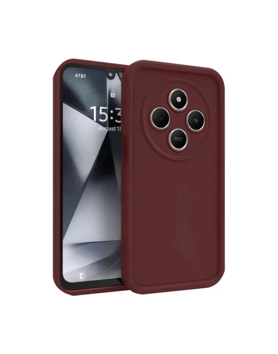 Xiaomi Redmi 14c Kılıf Viera Silikon - Bordo