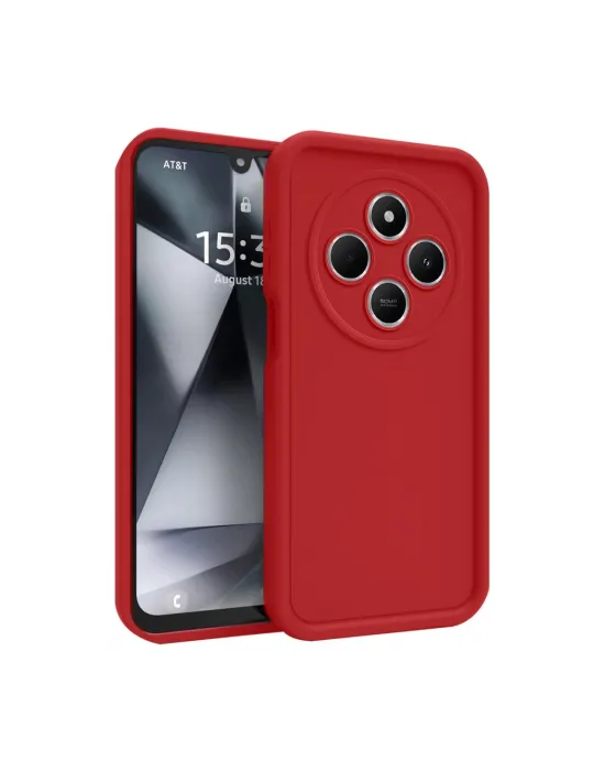 Xiaomi Redmi 14c Kılıf Viera Silikon - Kırmızı