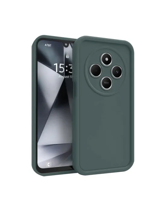 Xiaomi Redmi 14c Kılıf Viera Silikon - Koyu Yeşil