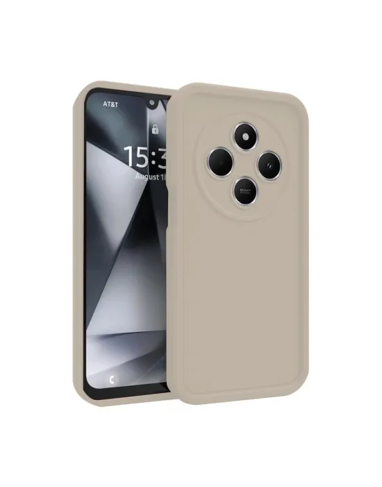 Xiaomi Redmi 14c Kılıf Viera Silikon - Krem