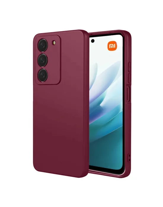 Xiaomi Redmi 15 4g First Silikon - Bordo