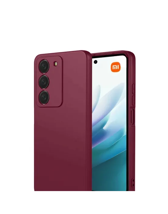 Xiaomi Redmi 15 4g First Silikon - Bordo