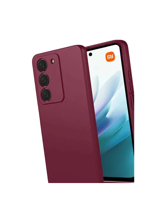 Xiaomi Redmi 15 4g First Silikon - Bordo
