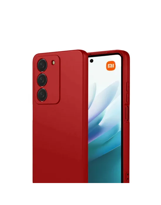 Xiaomi Redmi 15 4g First Silikon - Kırmızı