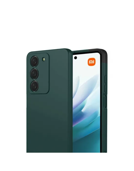 Xiaomi Redmi 15 4g First Silikon - Koyu Yeşil