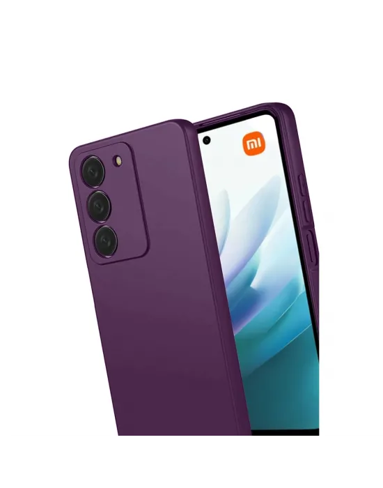 Xiaomi Redmi 15 4g First Silikon - Mürdüm