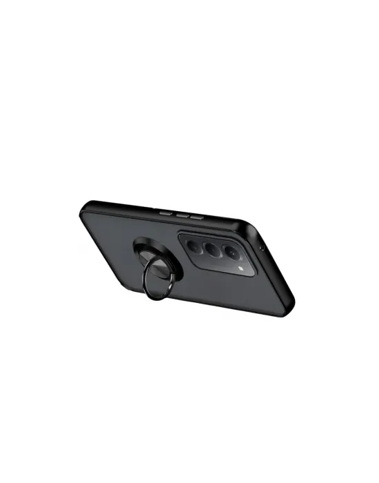 Xiaomi Redmi 15 4g Montreal Yüzüklü Silikon Kapak - Siyah