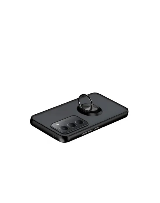 Xiaomi Redmi 15 4g Montreal Yüzüklü Silikon Kapak - Siyah