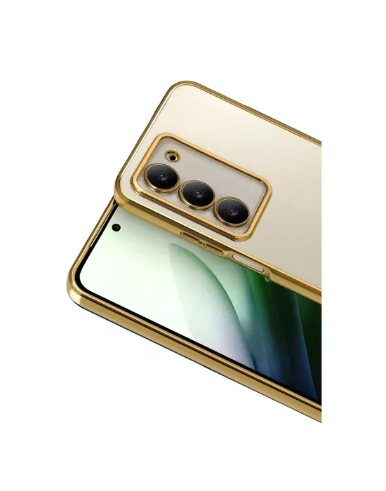 Xiaomi Redmi 15 4g Razer Lensli Silikon - Gold
