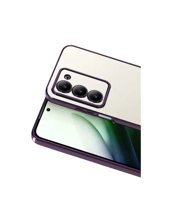 Xiaomi Redmi 15 4g Razer Lensli Silikon - Mor