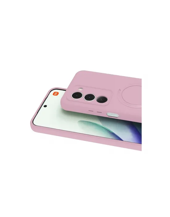 Xiaomi Redmi 15 4g Regal Magsafe Standlı Kapak - Açık Pembe