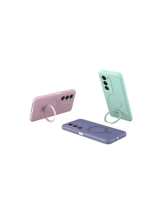 Xiaomi Redmi 15 4g Regal Magsafe Standlı Kapak - Açık Pembe