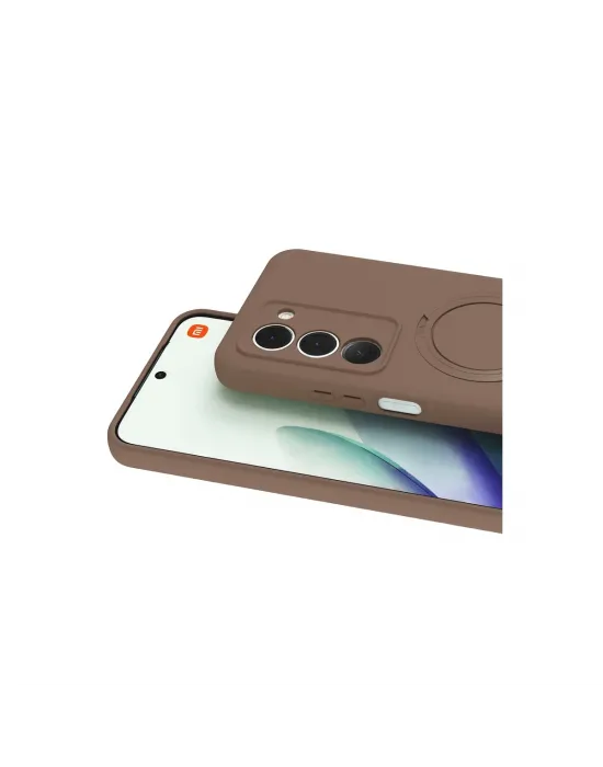 Xiaomi Redmi 15 4g Regal Magsafe Standlı Kapak - Çöl Titanyum