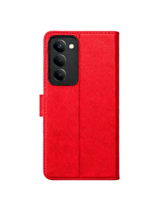 Xiaomi Redmi 15 5g Trend S Plus Kapaklı Kılıf - Kırmızı