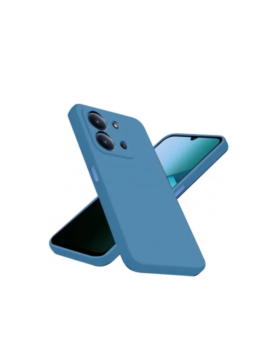 Xiaomi Redmi 15c 4g Nano İçi Kadife Silikon - Mavi