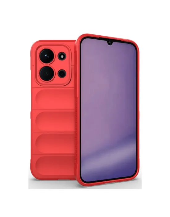 Xiaomi Redmi 15c 4g Optimum Silikon - Kırmızı