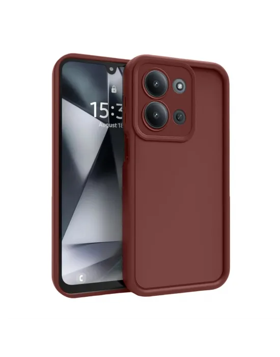 Xiaomi Redmi 15c 4g Viera Silikon - Bordo