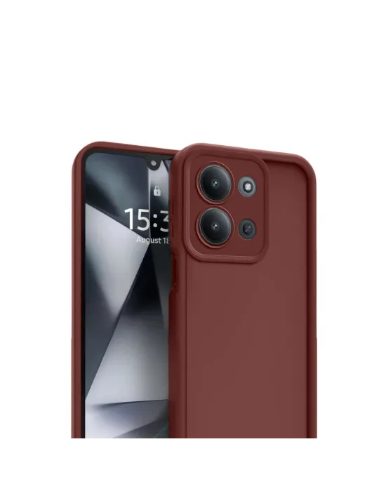 Xiaomi Redmi 15c 4g Viera Silikon - Bordo