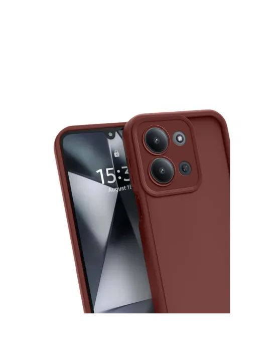 Xiaomi Redmi 15c 4g Viera Silikon - Bordo