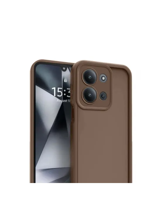 Xiaomi Redmi 15c 4g Viera Silikon - Kahverengi