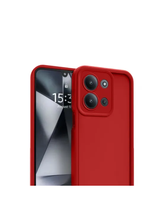 Xiaomi Redmi 15c 4g Viera Silikon - Kırmızı